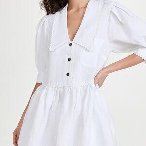 Lee Matthews Ali Collared Mini Dress Size 0